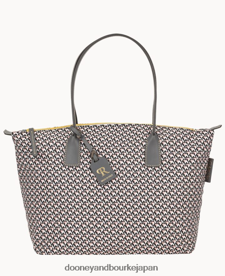 Dooney & Bourke ロベルタ ピエリ タタミ クラシック ラージ ロベルティナ トート 薔薇 バッグ T6X2XP984