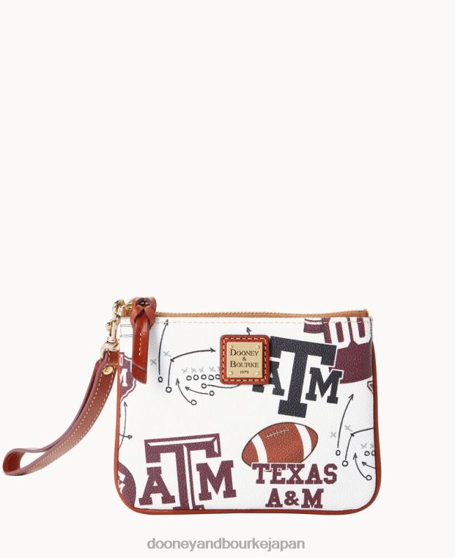 Dooney & Bourke 大学テキサス achr(38)m スタジアム リストレット A4V004350 アクセサリー テキサス午前＆中