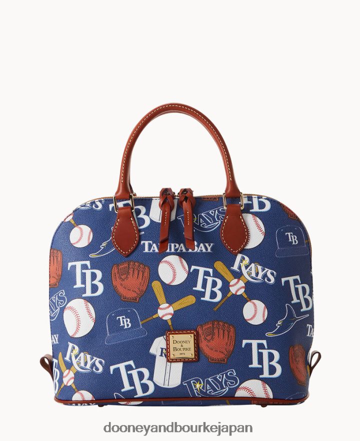 Dooney & Bourke mlb ジップ ジップ サッチェル トラ バッグ T6X2XP332