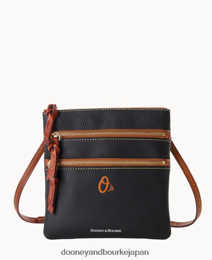 Dooney & Bourke mlb ns トリプル ジップ クロスボディ オリオールズ バッグ T6X2XP1773