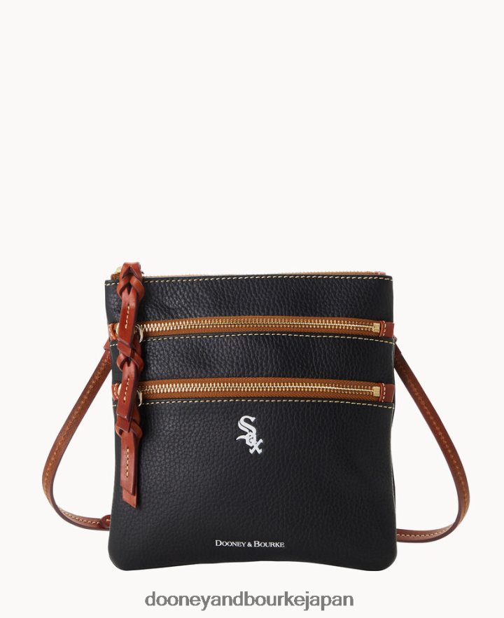 Dooney & Bourke mlb ns トリプル ジップ クロスボディ ホワイトソックス バッグ T6X2XP1792