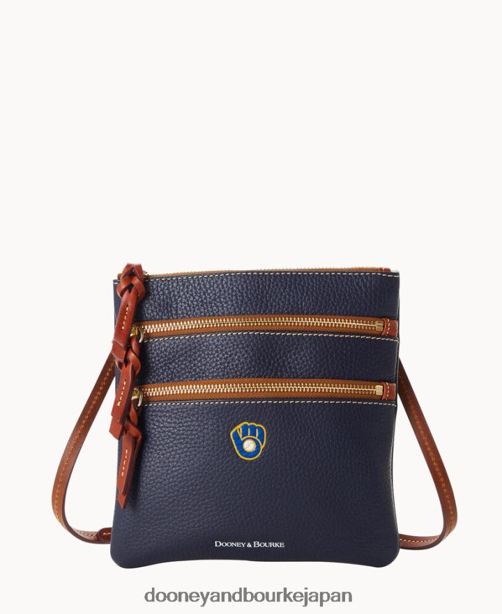 Dooney & Bourke mlb ns トリプル ジップ クロスボディ 醸造家 バッグ T6X2XP1804