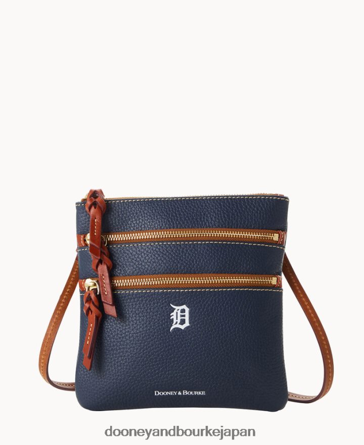 Dooney & Bourke mlb ns トリプル ジップ クロスボディ トラ バッグ T6X2XP1806